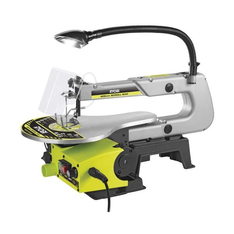 RYOBI - Scie a chantourner 70W - lame 127mm - course de lame 20mm + lame 127m...