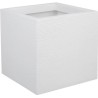 Pot de fleurs Carré 30 cm - EDA - Graphit Up - 21 L - Intérieur / Extérieur -...