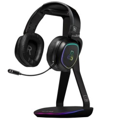 Support pour Casque/Micro-Casque - THE G-LAB - K-STAND HYDROGEN - 2 ports USB...