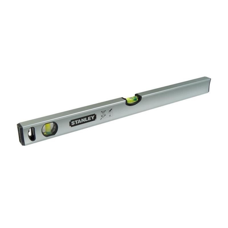 Niveau tubulaire magnétique Classic - STANLEY - STHT1-43110 - 40 cm