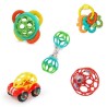 BRIGHT STARTS Coffret cadeau naissance bébé, bapteme,  , 0 a 24 mois, 5 jouet...