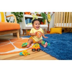 BRIGHT STARTS Coffret cadeau naissance bébé, bapteme,  , 0 a 24 mois, 5 jouet...
