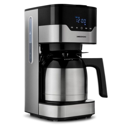 Cafetiere filtre programmable avec carafe - MEDION - MD 18458 - isotherme - 9...
