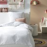 Parure de lit - TODAY - 123318 - 1 personne - 140x200 cm - Gaze de coton unie...