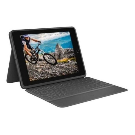 Etui Clavier Ultra-protecteur - LOGITECH - Rugged Folio - Pour iPad 16 & 10e ...