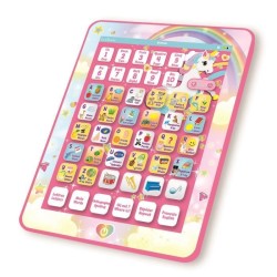 LEXIBOOK - Tablette Éducative Bilingue Licorne - Français, Anglais - Abécédai...