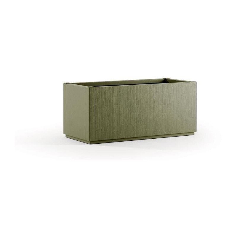 STEFANPLAST Bac a fleur/Jardiniere ETHICA rectangulaire 80 cm  - 100x43x35 cm...