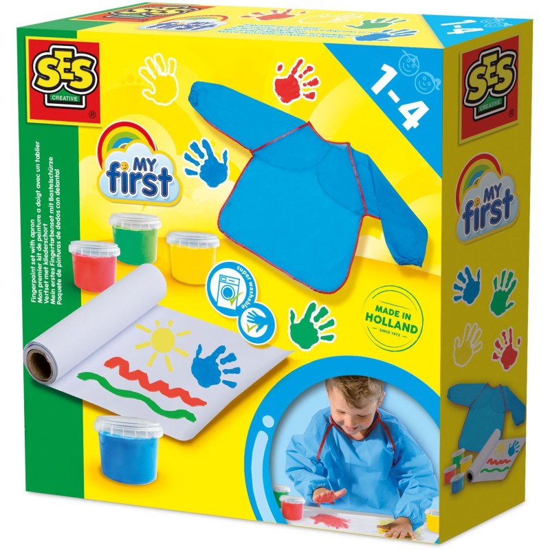 Mon premier kit de peinture au doigt - SES CREATIVE - My first -