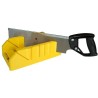 Boite a coupe Holster ABS Plastique + scie a dos integrée - STANLEY - 1-19-80...