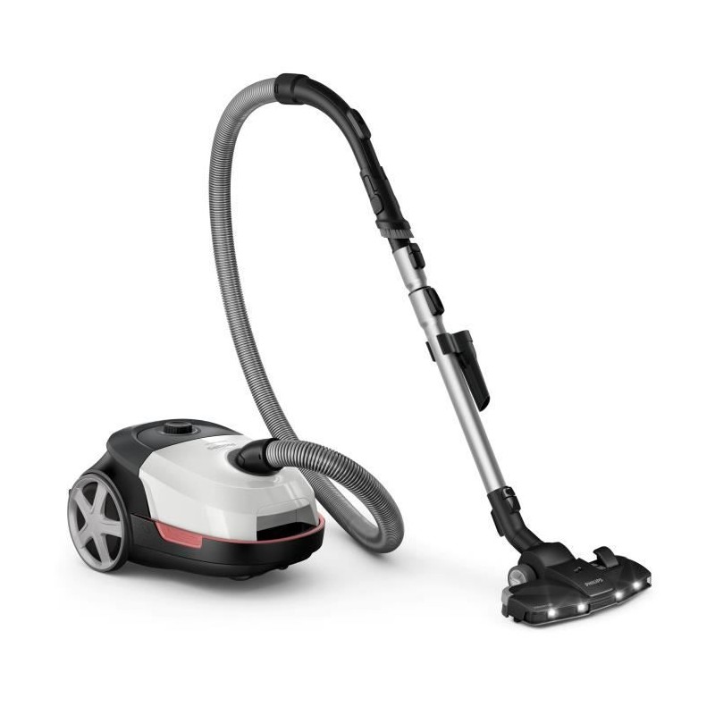 Aspirateur avec sac - PHILIPS - XD6122/12 - Série 6000 - 900W - Blanc