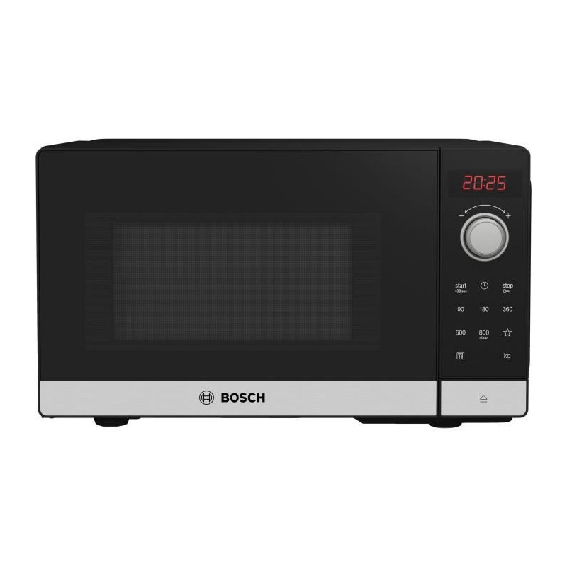 Micro-ondes simple pose-libre - BOSCH SER2 - FFL023MS2F - Noir - 1 mode de cu...