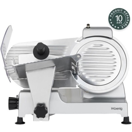 Trancheuse a viande - H.Koenig - MSX220 - 240 W - Lame 220 mm - Epaisseur rég...