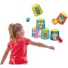 Jeu de canettes et boules souples - SES CREATIVE - Chamboule-tout et
