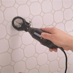 DREMEL - Kit déjointage 568 - pour descellement de joints muraux - guide de p...