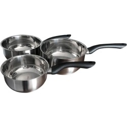 Batterie de cuisine - Tous feux dont induction - Baumalu - Acier inoxydable -...