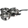 Batterie de cuisine - Tous feux dont induction - Baumalu - Acier inoxydable -...