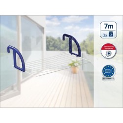 Séchoir a linge suspendu Leifheit 70 Classic 83056, séchoir express pour balc...