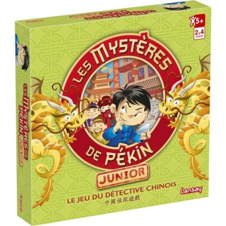 LANSAY - LES MYSTeRES DE PÉKIN - Jeu de société - Version Junior - 2 a 4 joue...