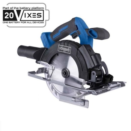 Scie circulaire sans fil C-HCS165-X - lame 165mm coupe max 53mm a 90° - SCHEP...