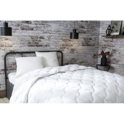 ABEIL Couette chaude Douceur Absolue 140x200 cm blanc
