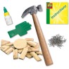 Atelier de menuiserie - SES CREATIVE - Hobby Blue - Coffret bricolage