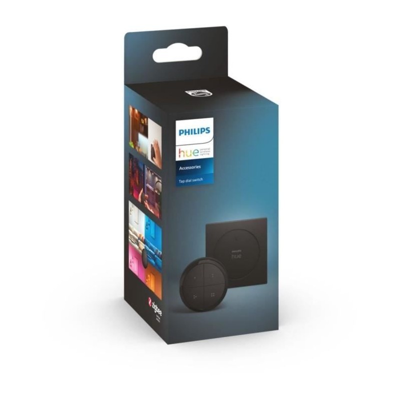 Télécommande Philips Hue Tap Dial Switch - Noir - Contrôle multi-pieces - Com...