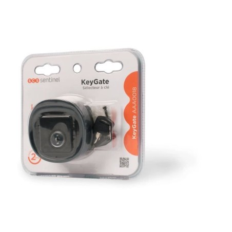 Sélecteur a clé filaire - KeyGate - IP44 - 12/24V - Contacteur anti-vandale -...