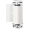 Applique extérieure - BRILLIANT - JANDY - Blanc - Métal/verre - GU10 max 2x18...