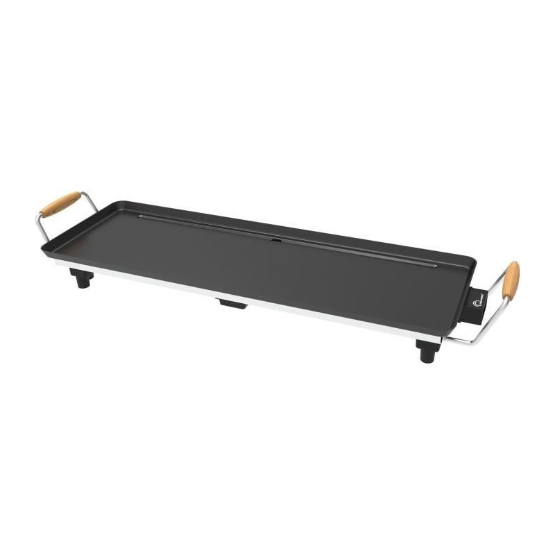 Plancha électrique LITTLE BALANCE - Wood 70 - Surface cuisson 70x23cm - Revet...