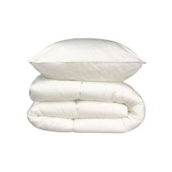 Pack linge de lit Microfibre - 1 Couette chaude 140x200 cm + 1 Oreiller 60x60...