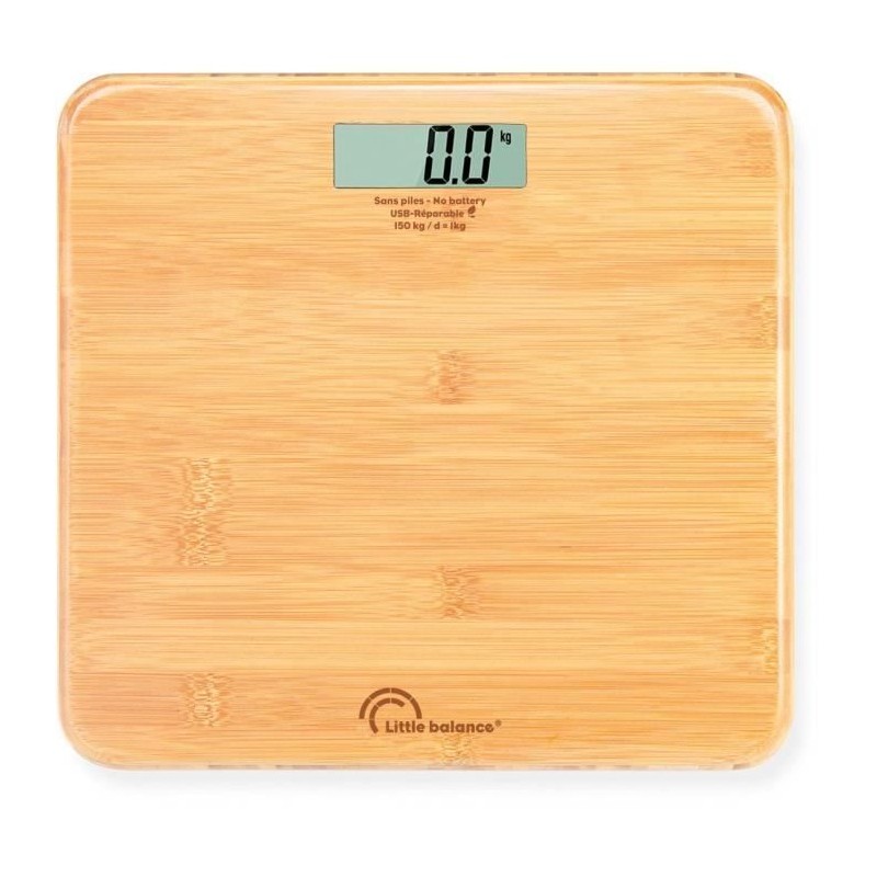 Pese-personne - LITTLE BALANCE - 8745 - USB-réparable - 150 kg / 100 g - My b...