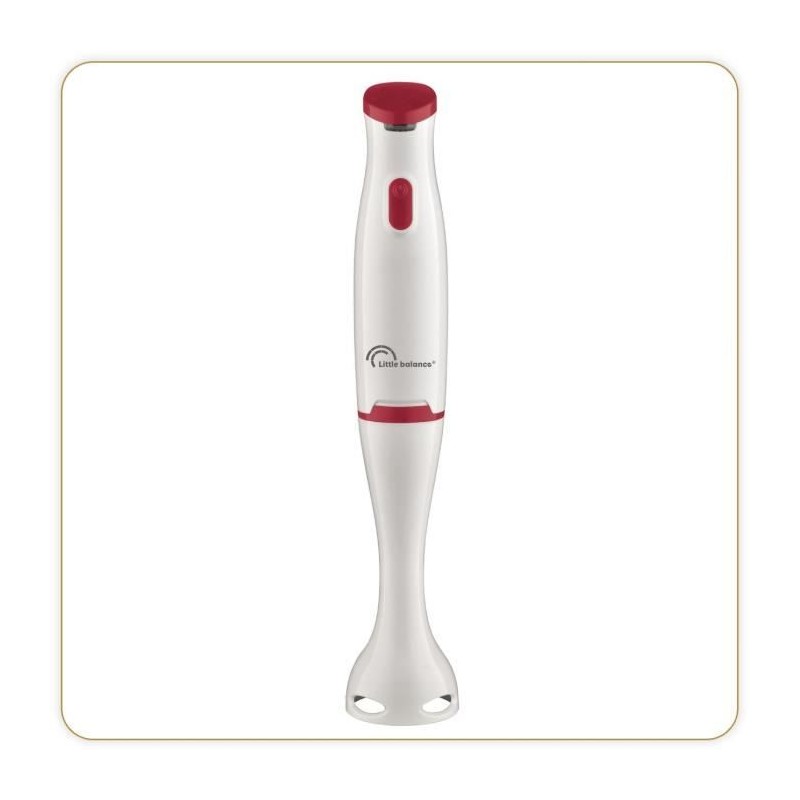 Mixeur plongeant LITTLE BALANCE Easy Soupe - soupes, smoothies, sauces, compo...