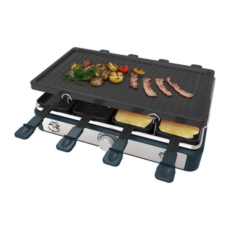 Appareil a raclette LITTLE BALANCE - Maxi Grill & Cheese - Jusqu'a 8 personne...