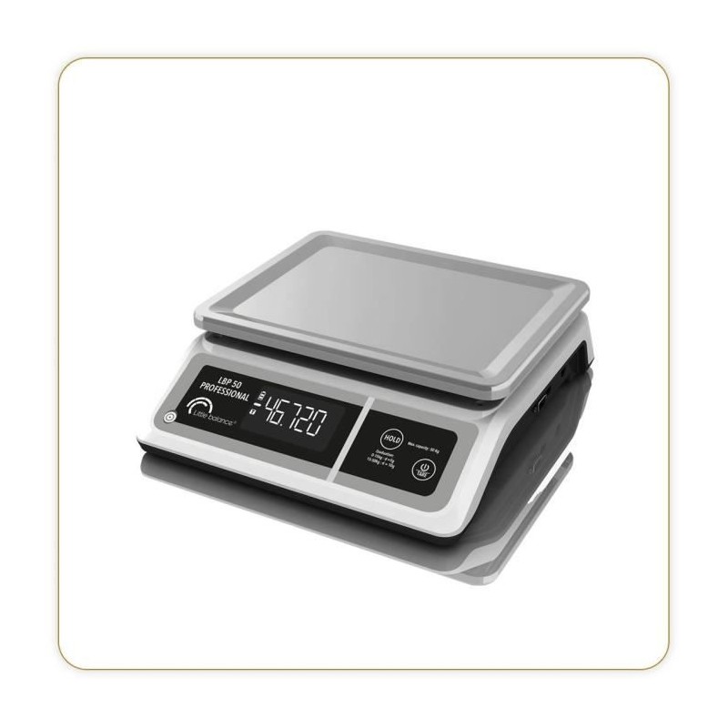 Balance professionnelle - LBP 50 Professional - USB - Gris - LITTLE BALANCE -...
