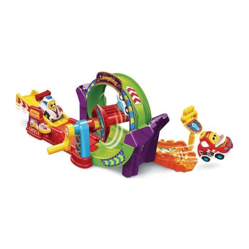 Circuit miniature - VTECH - Tut Tut Bolides - Tut Tut Looping + King - Jaune ...