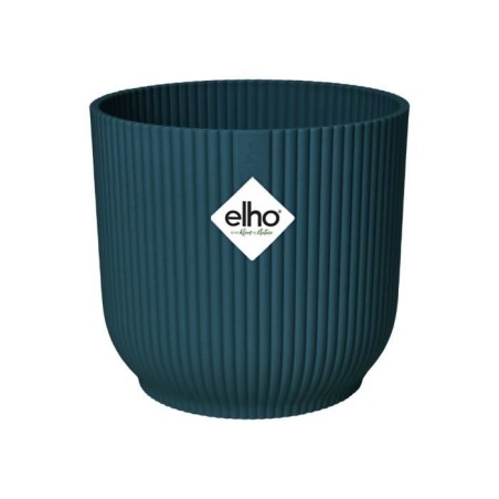 ELHO Pot de fleurs rond avec roues Vibes Fold - Ø 35 x H 32 cm - Intérieur - ...