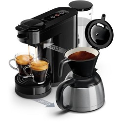 Cafetiere a dosette - PHILIPS - SENSEO - HD6592/65 - Switch 2-en-1
