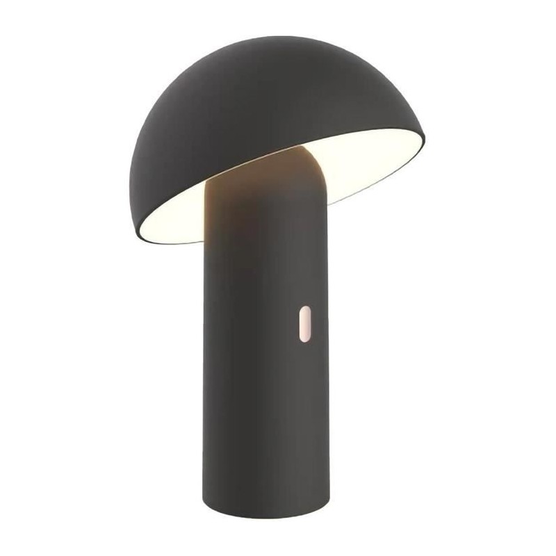 Lampe de table sans fil - LUMISKY - TOD BLACK - H28 cm - Tete orientable - LE...