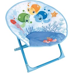 Fun house ma petite carapace siege lune pliable tortues aquatiques pour enfan...