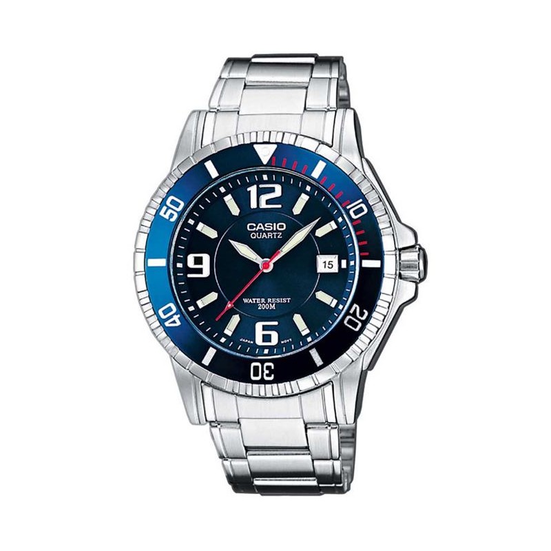 Montre en acier inoxydable CASIO BASIC Gris