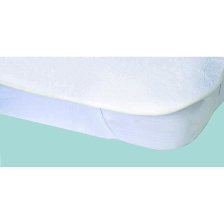 Protege-matelas Alese imperméable Elasretane éponge bouclette 100% coton 140x...