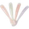 Lot de 4 cuilleres - BEABA - 1er âge - En silicone - Set Barbe a papa / Guima...