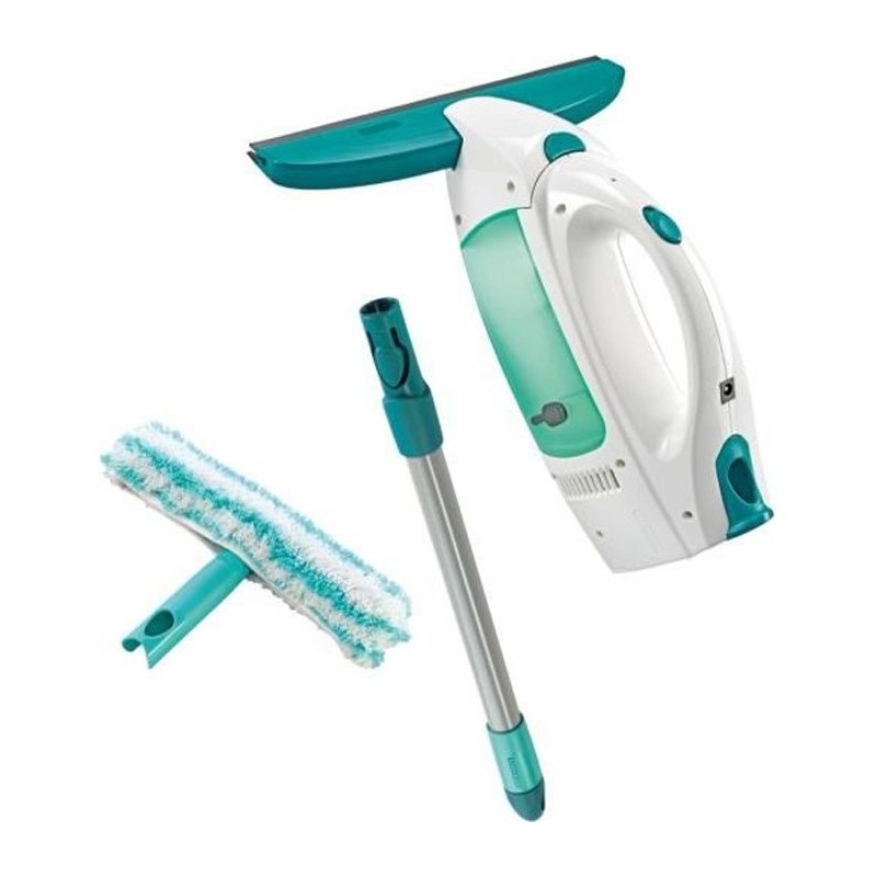 Nettoyeur pour vitre avec manche et mouilleur Leifheit Dry & Clean 51003, set...