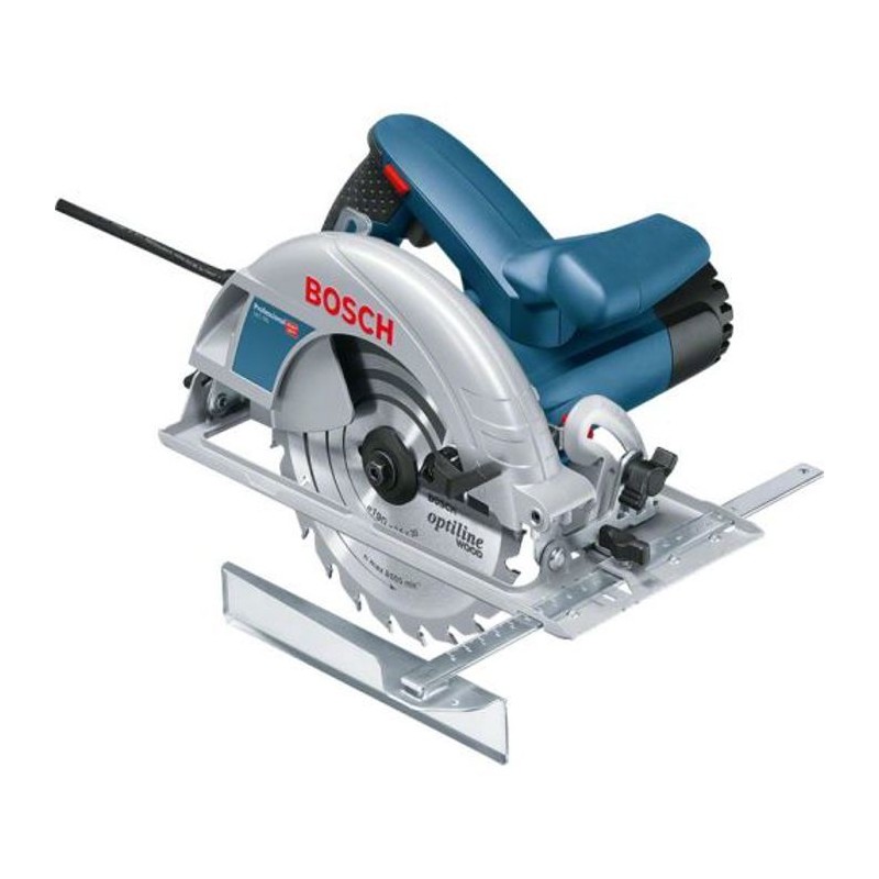 Scie circulaire Bosch Professional GKS 190, 1400W, diametre de lame de 190mm ...