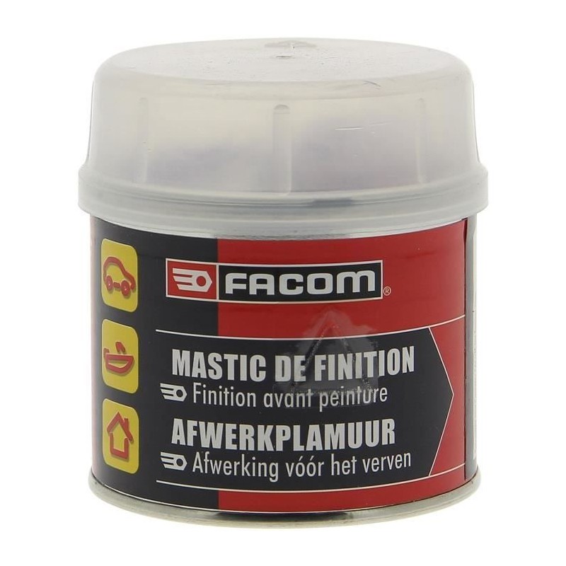 Mastic polyester finition carrosserie avant peinture 250g - FACOM - Facile a ...