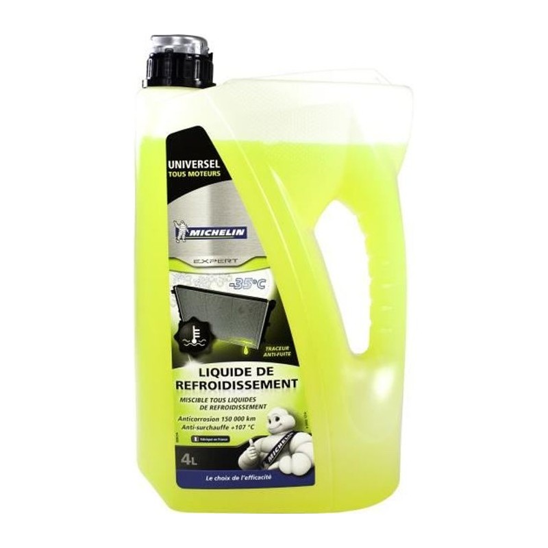 Liquide de refroidissement  -35° universel 4L - MICHELIN - bec verseur anti-g...
