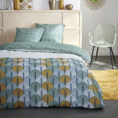 Parure de lit 2 personnes - TODAY - Sunshine 16.25 - 240 x 260 cm - 100% Coto...