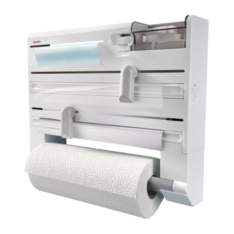Dérouleur mural Leifheit Parat Plus ComfortLine 25723, porte-rouleau mural av...