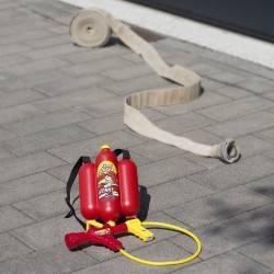 Lance a incendie pour enfant - KLEIN - 8932 - Réservoir dorsal 2L - Jet d'eau