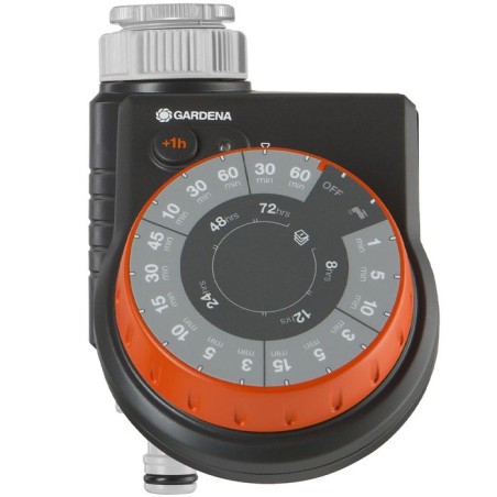 GARDENA Programmateur d'arrosage Easy – Bouton rotatif – Pile 9V non fournie ...
